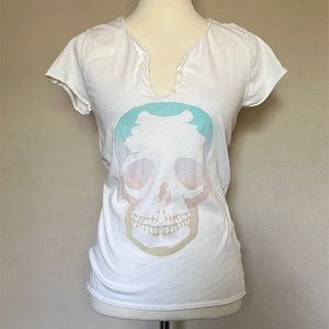 ZADIG & VOLTAIRE Skull Tee - Size M